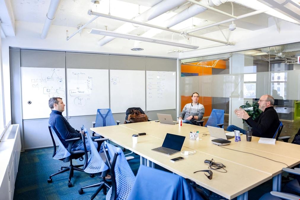 Babbage Boardroom! Virtual Enabled Meeting Rooms with City Views | Ideal for In-Person & Virtual Off-sites | Bright & Modern in a Tech Focused Shared Workspace