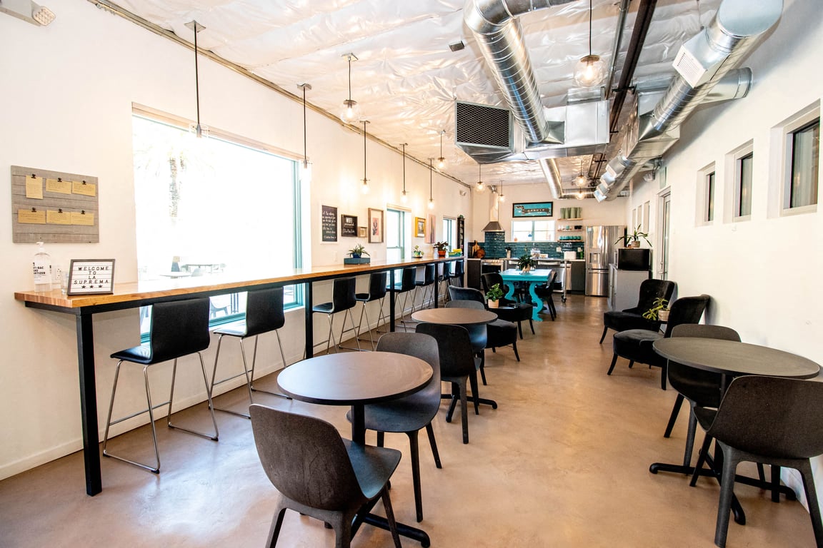 Shared workspaces at La Suprema - Works and Events | CoworkingCafe