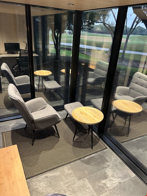 Private Office with a Panoramic View at Golf Club