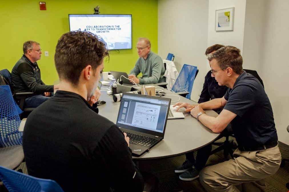 Lovelace Boardroom! Virtual Enabled Meeting Rooms with City Views | Ideal for In-Person & Virtual Off-sites | Bright & Modern in a Tech Focused Shared Workspace