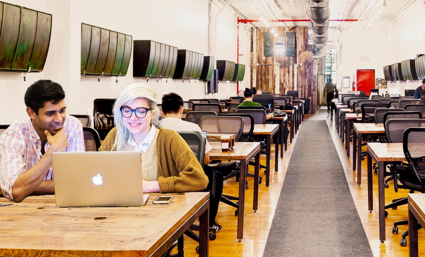 Shared workspaces at The Farm Soho | CoworkingCafe
