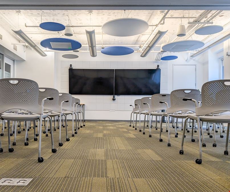 Conference Room A+B! Virtual Enabled Meeting Rooms with City Views | Ideal for In-Person & Virtual Off-sites | Bright & Modern in a Tech Focused Shared Workspace