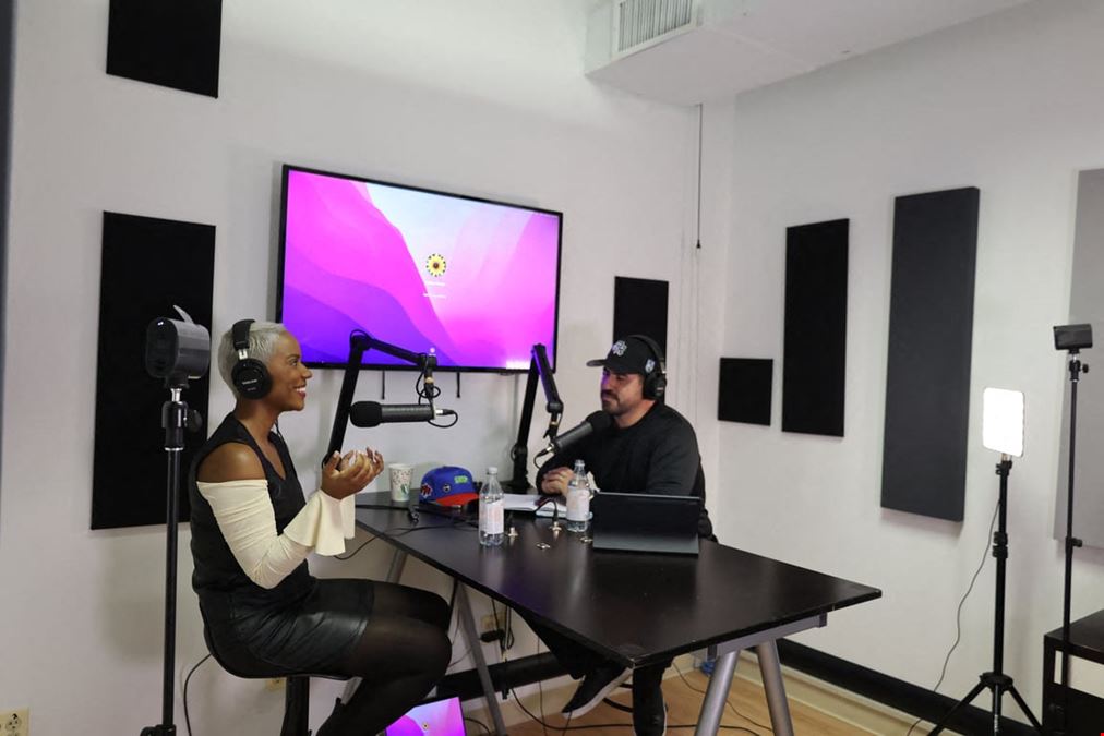 Downtown Commercial High Tech Podcast Studio