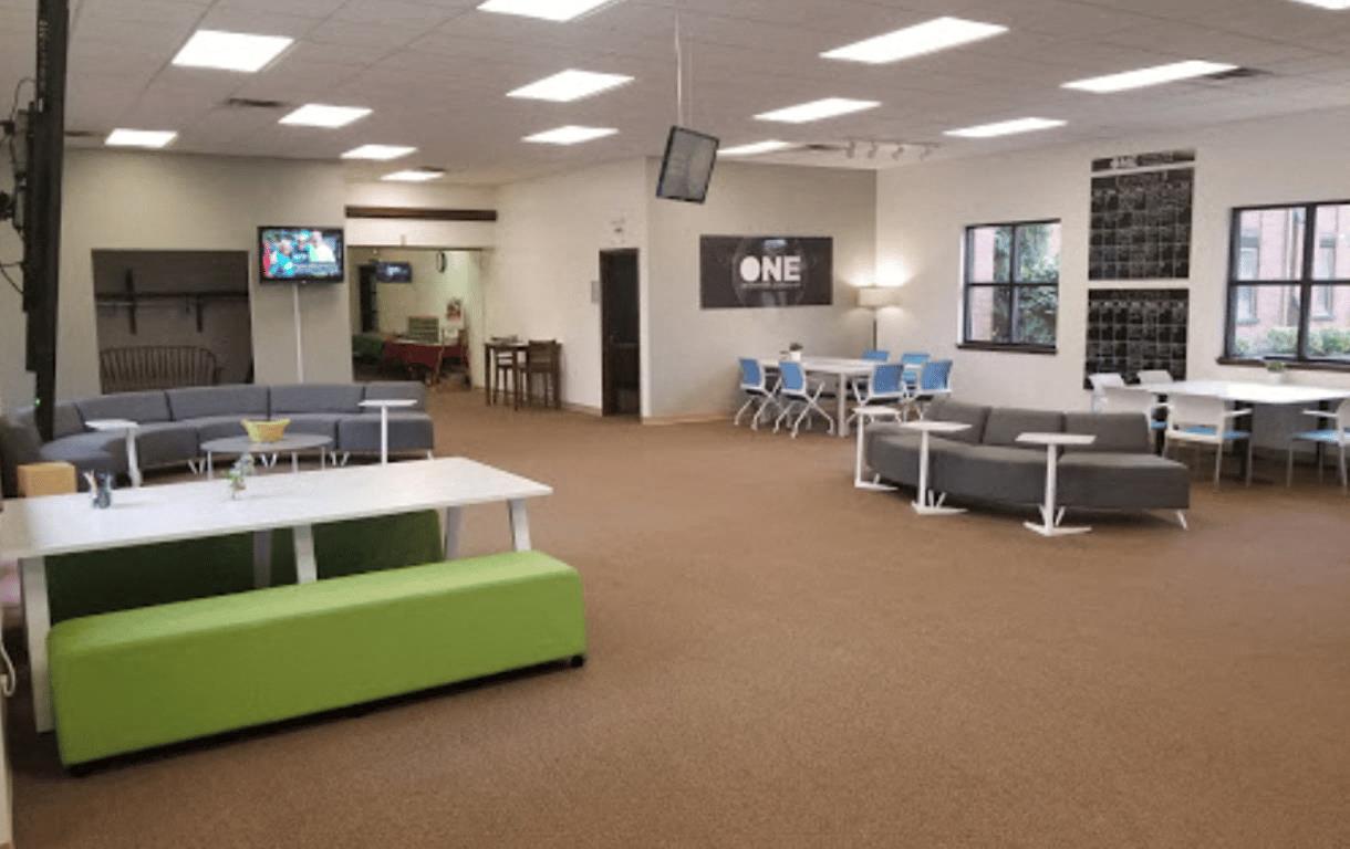 Shared workspaces at One Center for Leadership | CoworkingCafe