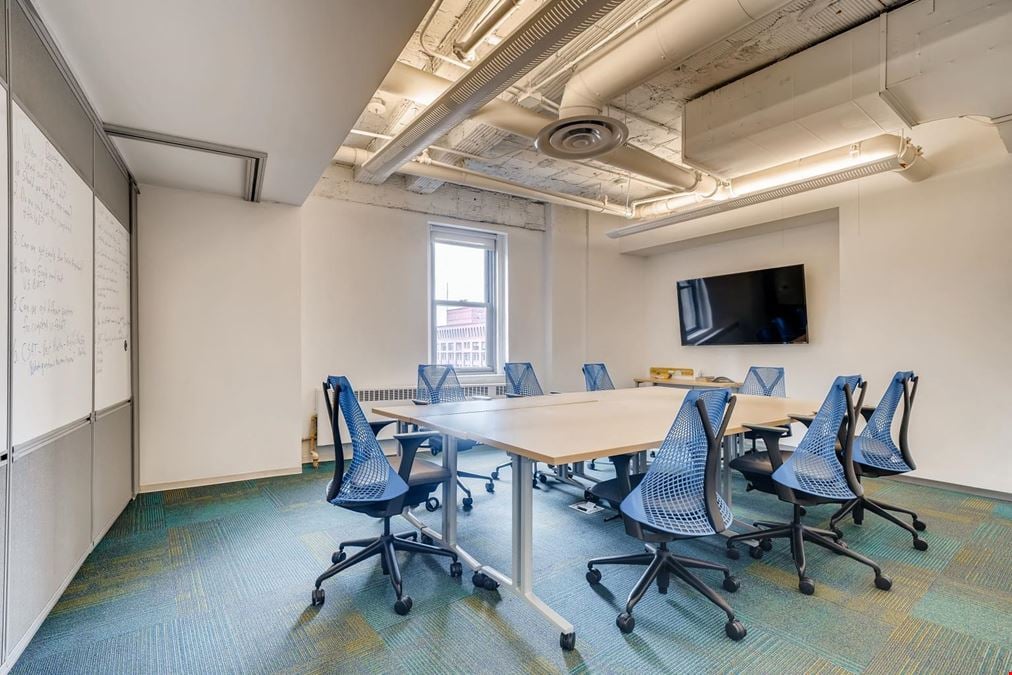 Cerf Boardroom! Virtual Enabled Meeting Rooms with City Views | Ideal for In-Person & Virtual Off-sites | Bright & Modern in a Tech Focused Shared Workspace