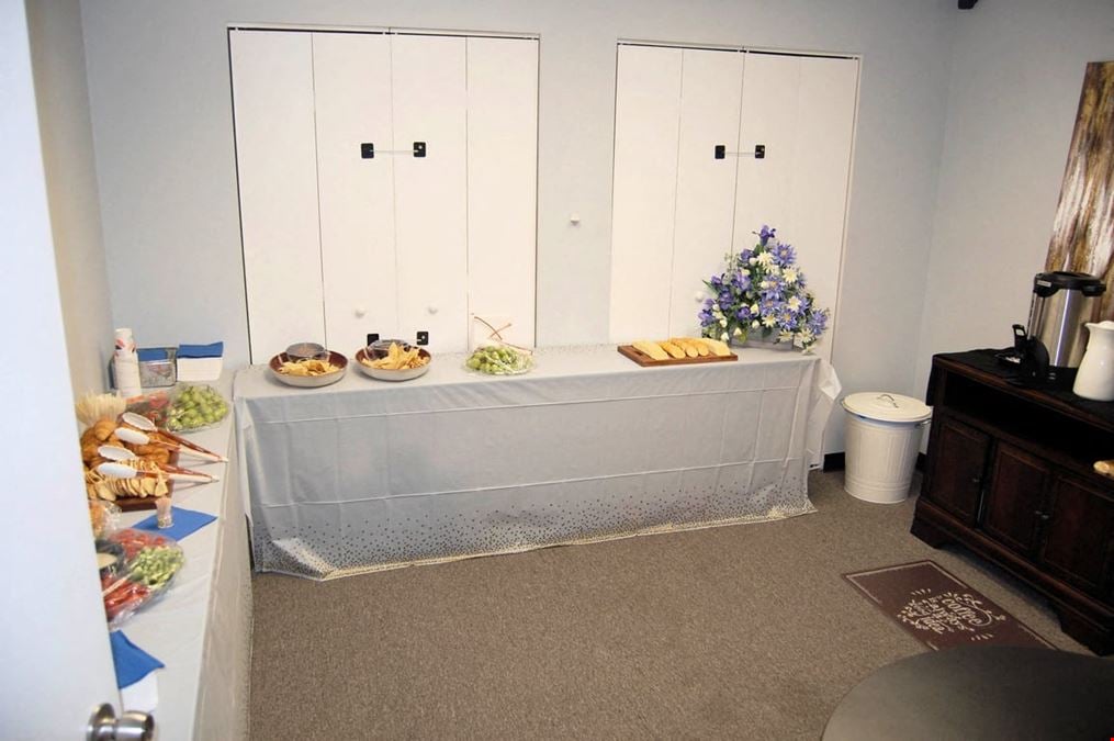 Event Venue with Podium, Projector & Sound, Room #201 – Up to 50 Guests
