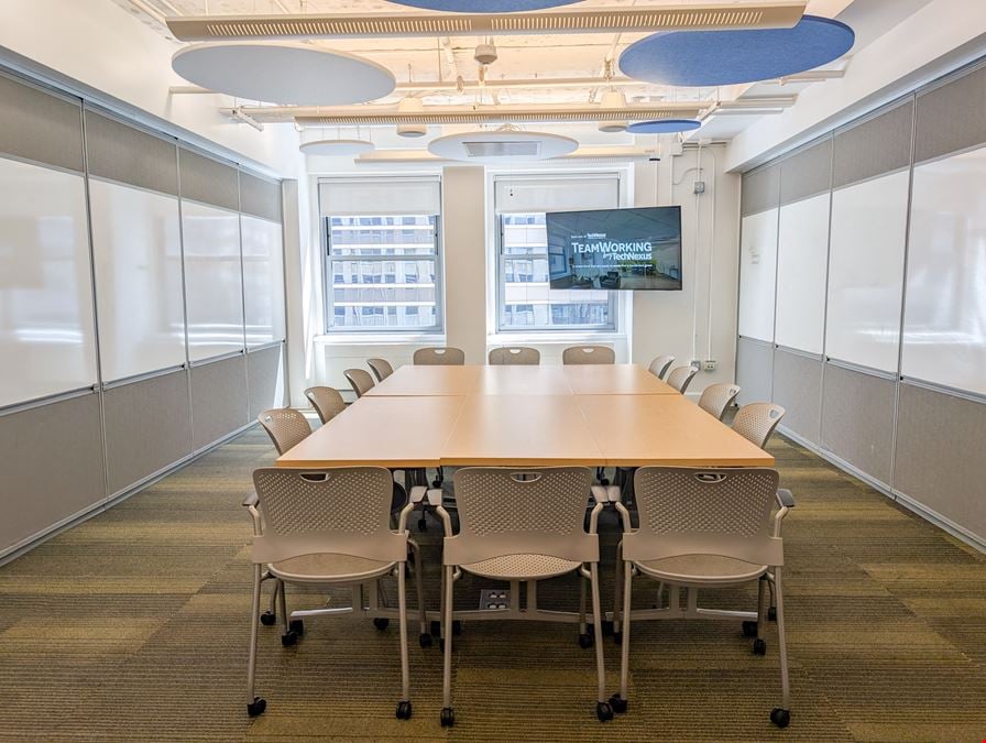 Conference Room B! Virtual Enabled Meeting Rooms with City Views | Ideal for In-Person & Virtual Off-sites | Bright & Modern in a Tech Focused Shared Workspace