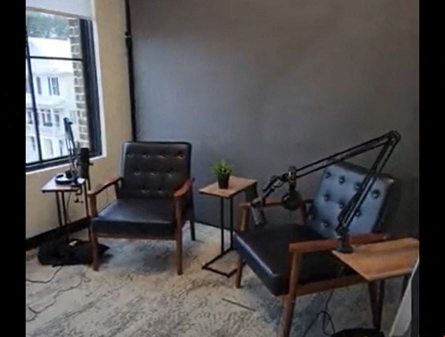 Woodstock's Podcast Studio