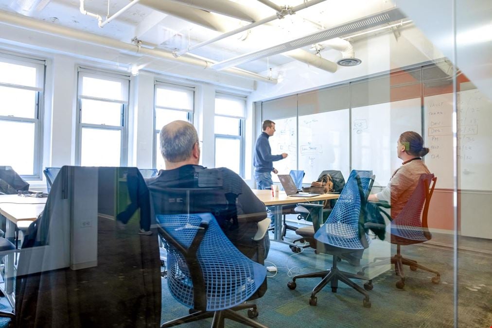 Babbage Boardroom! Virtual Enabled Meeting Rooms with City Views | Ideal for In-Person & Virtual Off-sites | Bright & Modern in a Tech Focused Shared Workspace