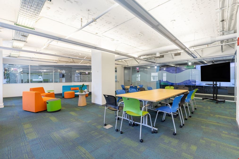 Collaboration Room X! Virtual Enabled Meeting Rooms with City Views | Ideal for In-Person & Virtual Off-sites | Bright & Modern in a Tech Focused Shared Workspace
