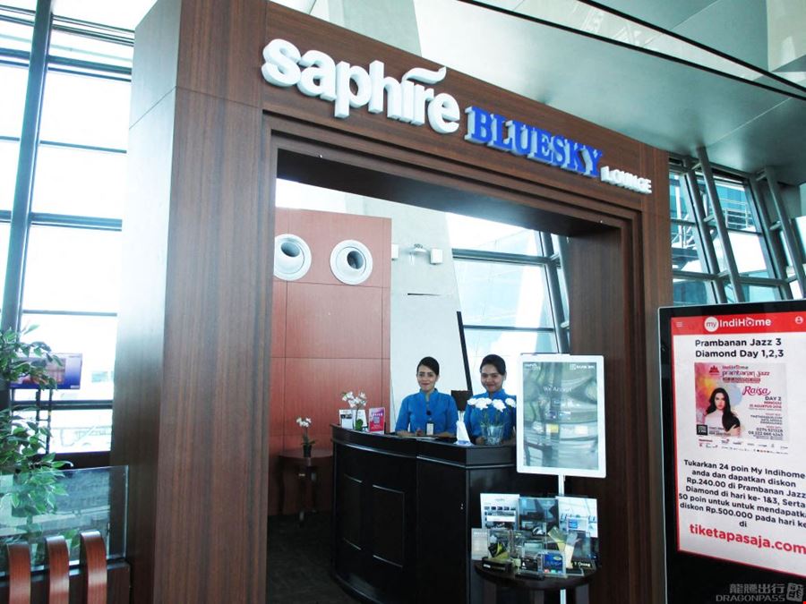 Saphire Blue Sky Lounge (T3 Domestic - Gate No.18) Soekarno-Hatta International Airport Terminal 3