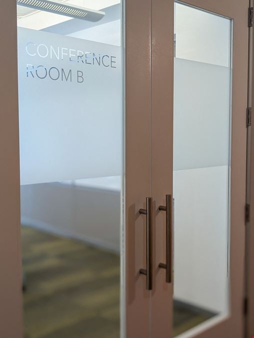 Conference Room B! Virtual Enabled Meeting Rooms with City Views | Ideal for In-Person & Virtual Off-sites | Bright & Modern in a Tech Focused Shared Workspace