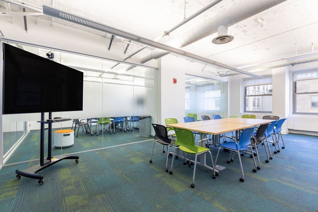Collaboration Room X! Virtual Enabled Meeting Rooms with City Views | Ideal for In-Person & Virtual Off-sites | Bright & Modern in a Tech Focused Shared Workspace