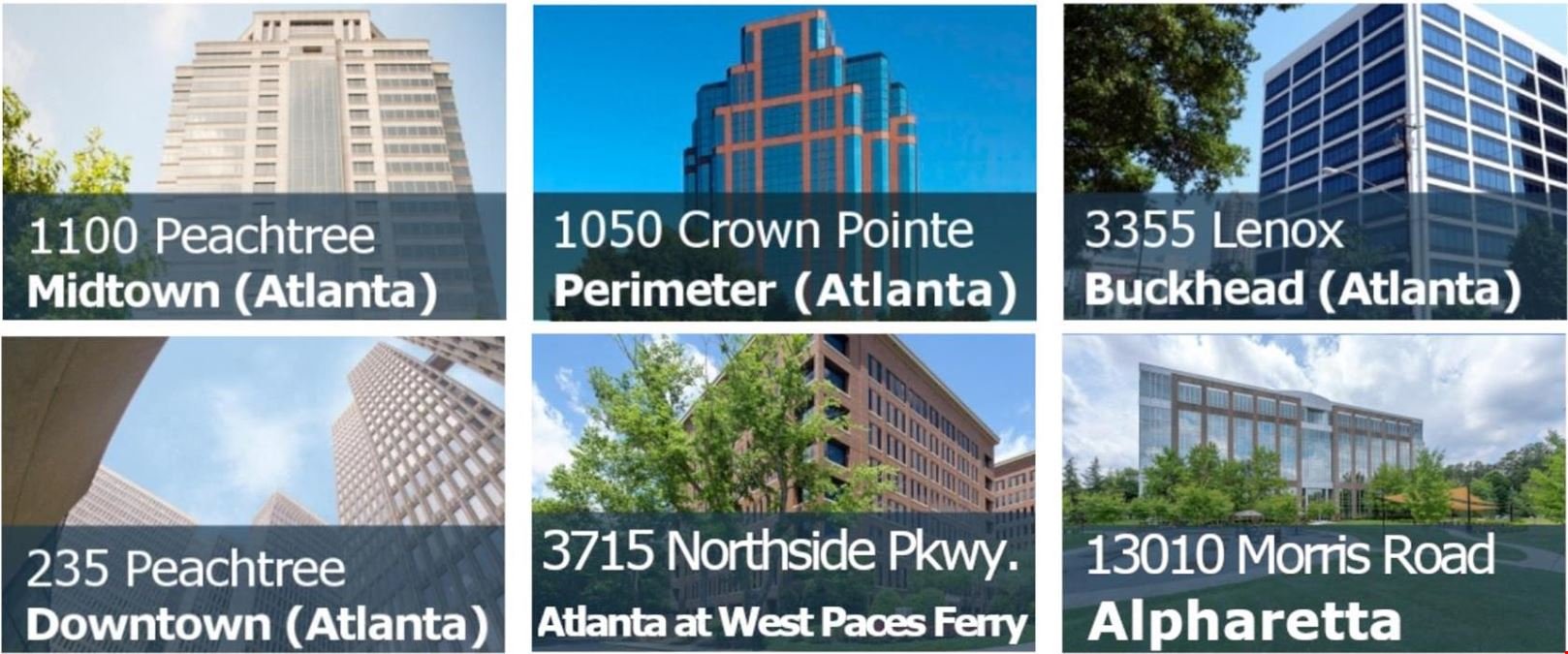 PeachtreeOffices Midtown 6 ATL Locations