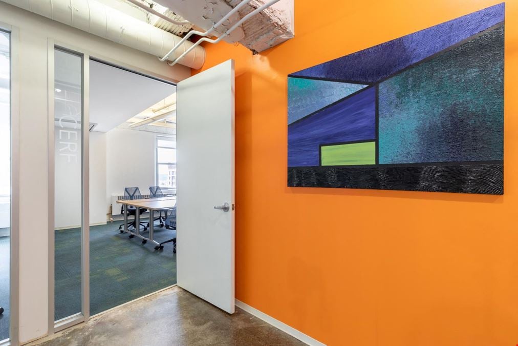 Cerf Boardroom! Virtual Enabled Meeting Rooms with City Views | Ideal for In-Person & Virtual Off-sites | Bright & Modern in a Tech Focused Shared Workspace