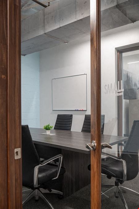 6 Person Conference Room with Presentation Monitor