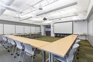 Conference Room C! Virtual Enabled Meeting Rooms with City Views | Ideal for In-Person & Virtual Off-sites | Bright & Modern in a Tech Focused Shared Workspace