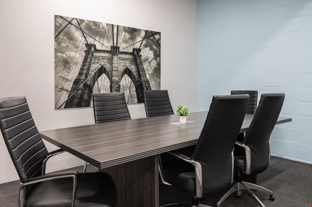 6 Person Conference Room with Presentation Monitor