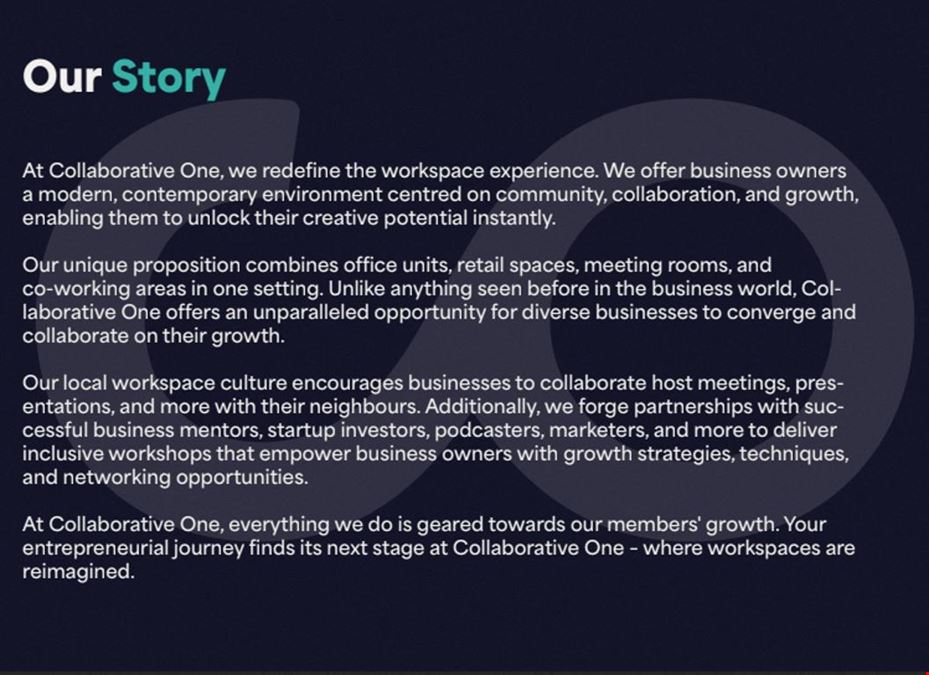 Collaborative One - Workspaces Reimagined