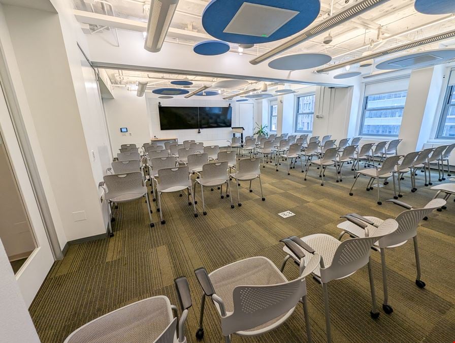 Conference Room A+B! Virtual Enabled Meeting Rooms with City Views | Ideal for In-Person & Virtual Off-sites | Bright & Modern in a Tech Focused Shared Workspace