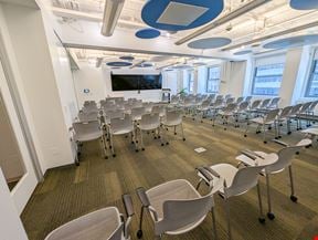 Conference Room A+B! Virtual Enabled Meeting Rooms with City Views | Ideal for In-Person & Virtual Off-sites | Bright & Modern in a Tech Focused Shared Workspace