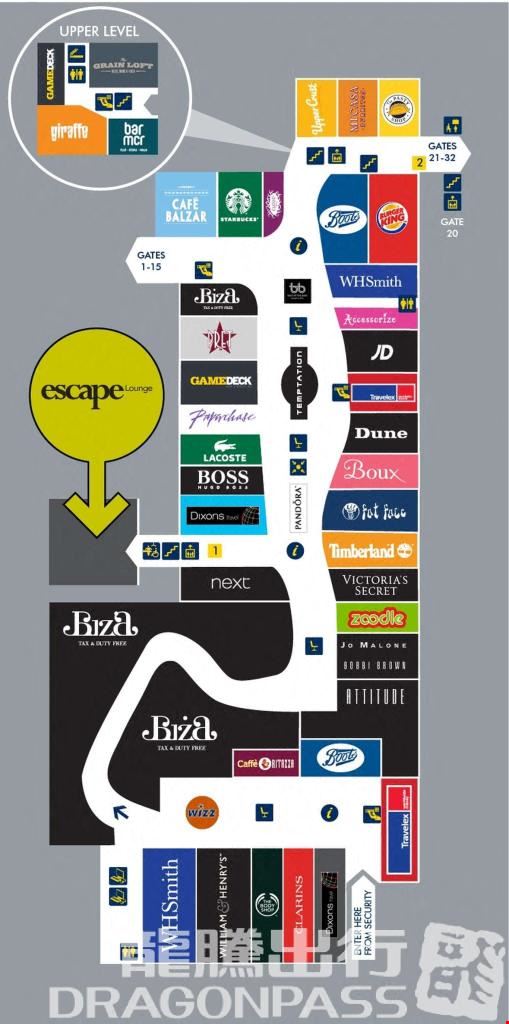 Preview of Escape Lounge Manchester Airport Terminal 1 Office space for Rent in Manchester