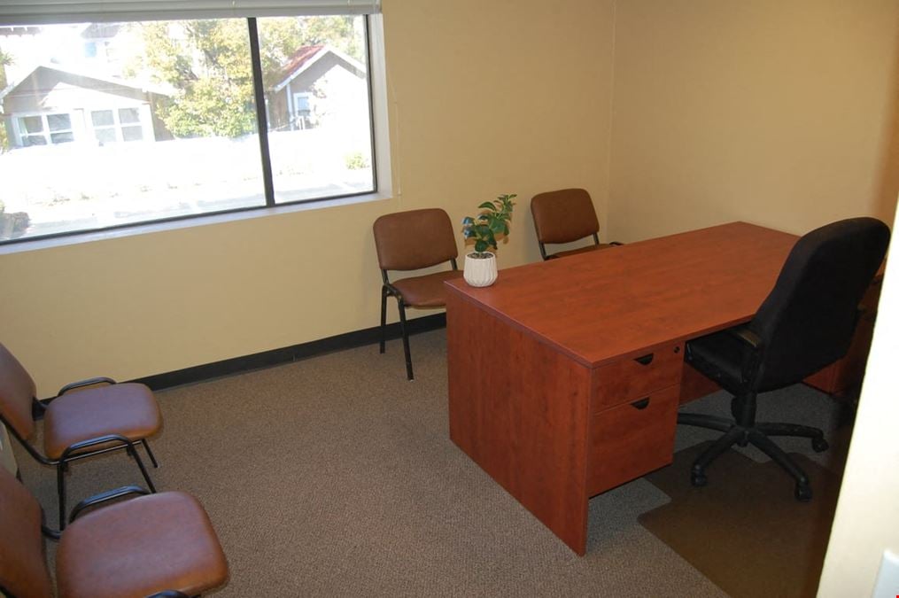 Executive for 1 person Office #204 – No Glass Divider. Private Workspace with Natural Light