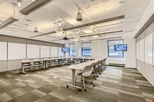 Conference Room C! Virtual Enabled Meeting Rooms with City Views | Ideal for In-Person & Virtual Off-sites | Bright & Modern in a Tech Focused Shared Workspace