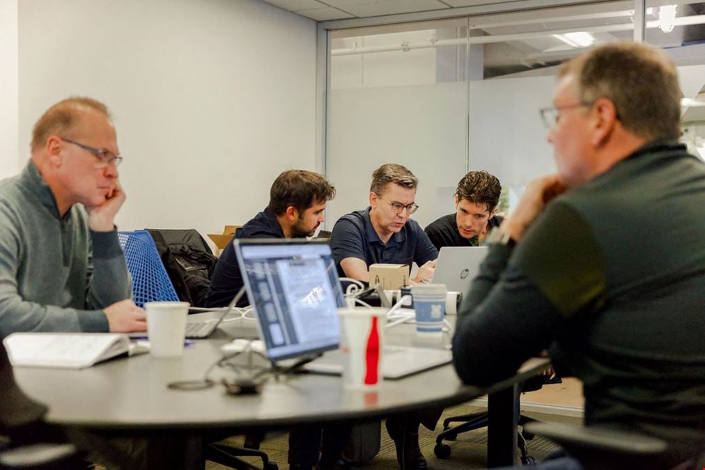 Lovelace Boardroom! Virtual Enabled Meeting Rooms with City Views | Ideal for In-Person & Virtual Off-sites | Bright & Modern in a Tech Focused Shared Workspace