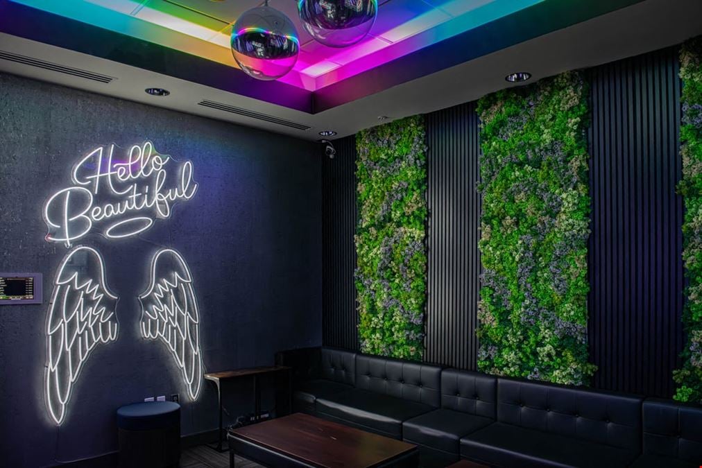Private Karaoke and Meeting Suite 1 - Please note that while room is available for meeting space during the day, karaoke is only available M-F 6pm and later and on the weekends