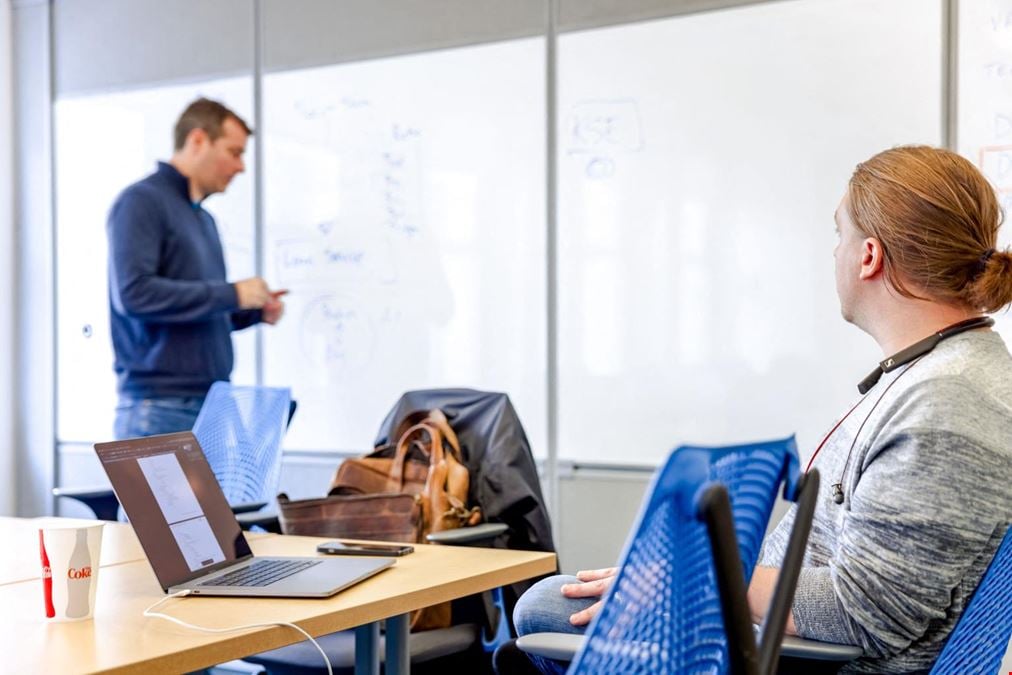 Babbage Boardroom! Virtual Enabled Meeting Rooms with City Views | Ideal for In-Person & Virtual Off-sites | Bright & Modern in a Tech Focused Shared Workspace