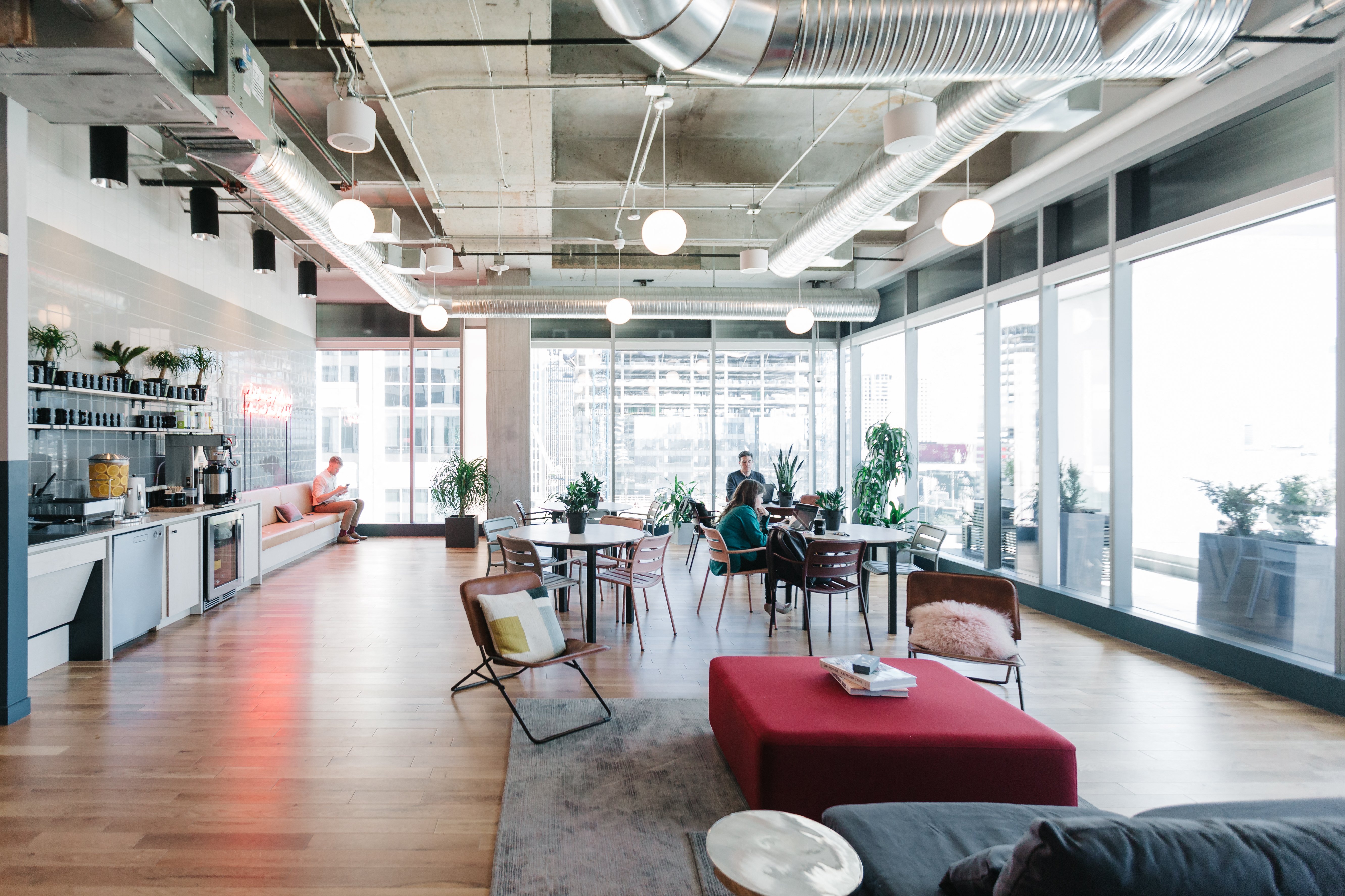 Shared workspaces at WeWork - 1920 McKinney Ave | CoworkingCafe