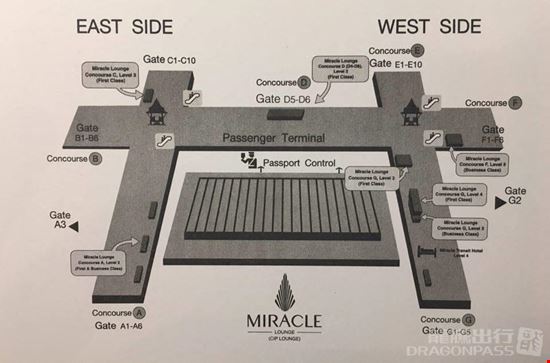 Preview of Miracle First Class Lounge  Suvarnabhumi International Airport International Terminal - Concourse A Office space for Rent in Bangkok