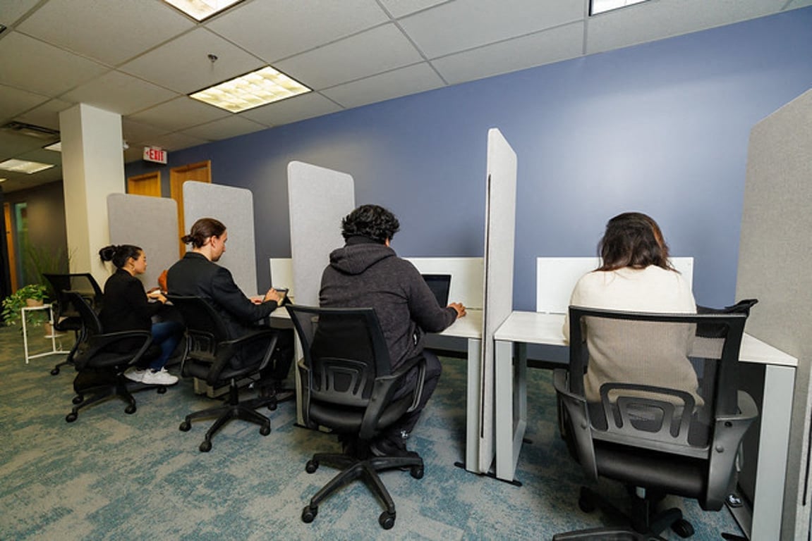 Shared workspaces at Beta Collective - Burnaby | CoworkingCafe