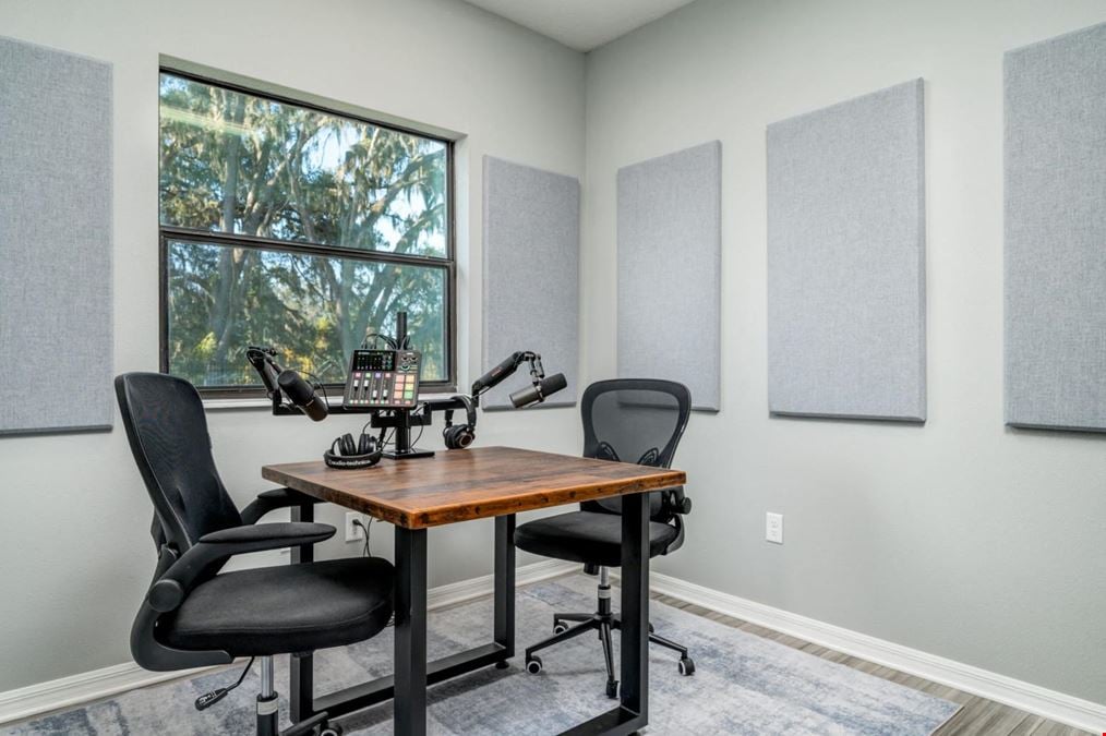 Professional Podcast Room