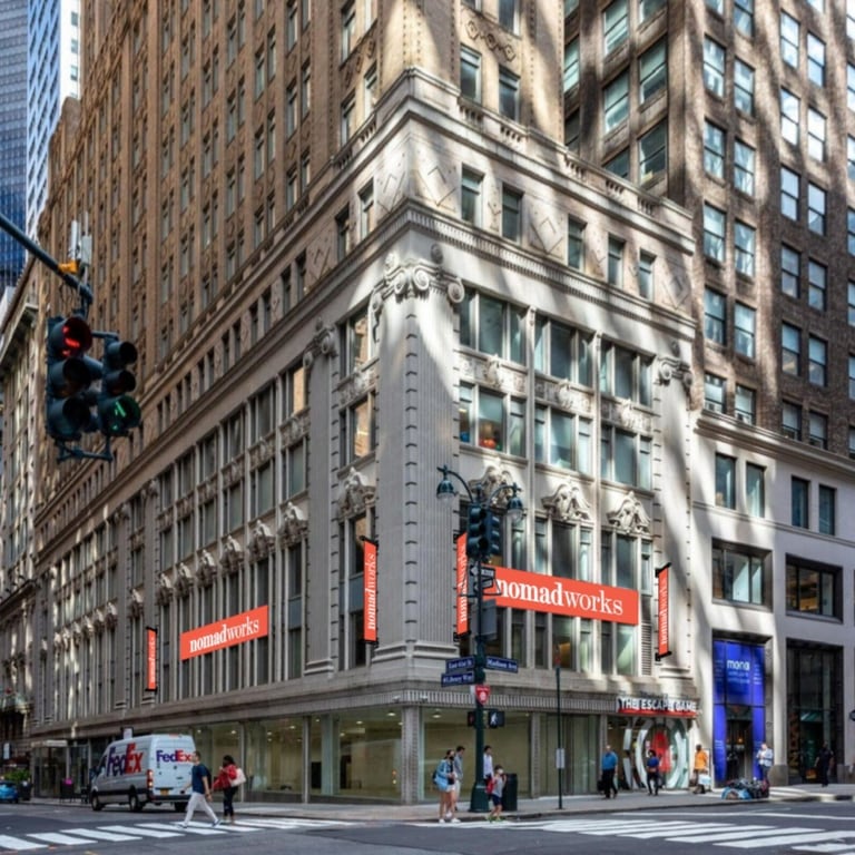 Shared workspaces at Nomadworks - 295 Madison Ave | CoworkingCafe