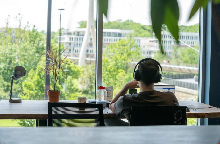 Brick House Blue: Bridge Park