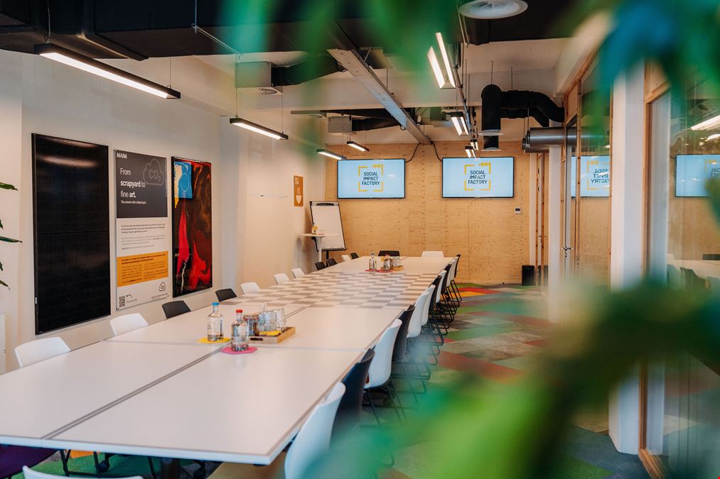 Social Impact Factory Kauwgomballenfabriek (Amsterdam)