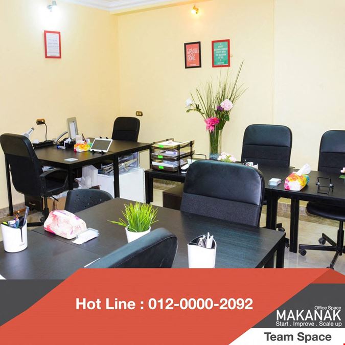 Makanak Office Space - Zahraa El-Maadi