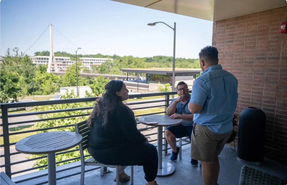 Brick House Blue: Bridge Park