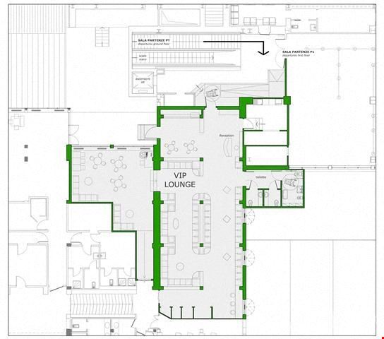 Preview of VIP Club Galileo Galilei Airport Main Terminal Office space for Rent in Pisa