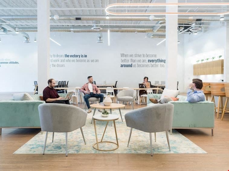 Expansive Coworking Lounge