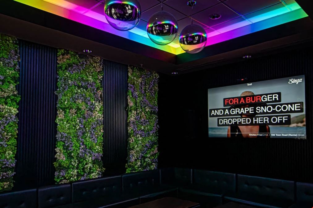 Private Karaoke and Meeting Suite 1 - Please note that while room is available for meeting space during the day, karaoke is only available M-F 6pm and later and on the weekends