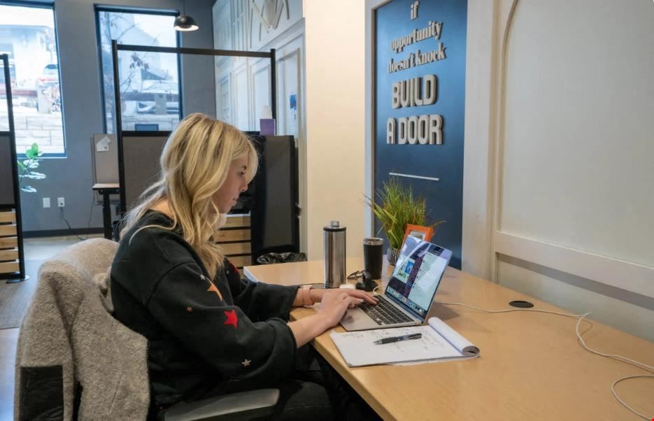 Brick House Blue: Bridge Park The Loop