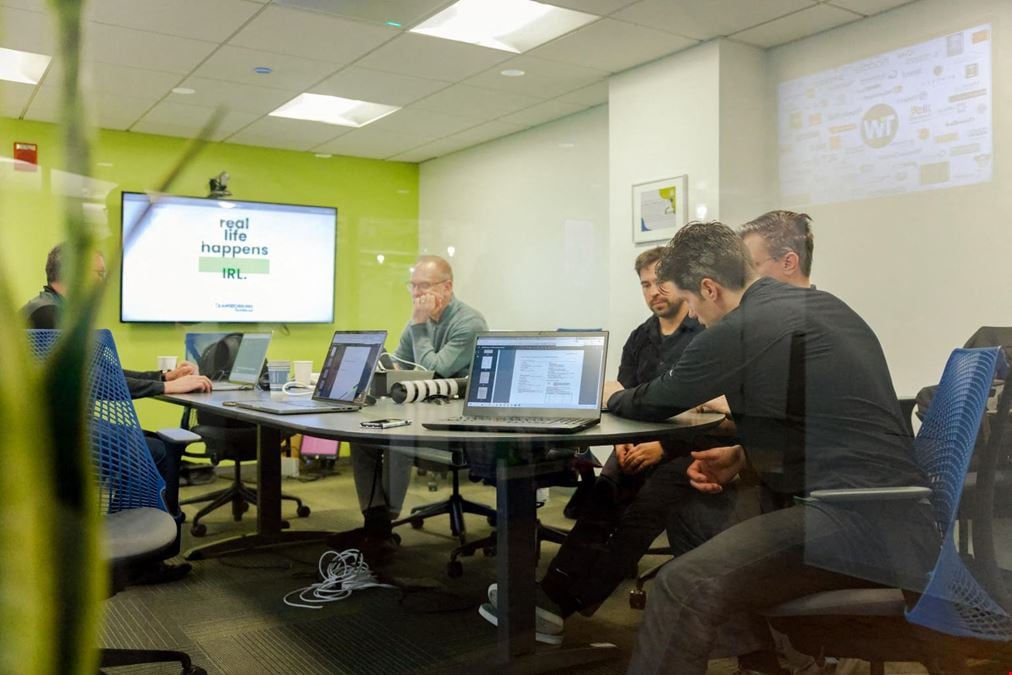 Lovelace Boardroom! Virtual Enabled Meeting Rooms with City Views | Ideal for In-Person & Virtual Off-sites | Bright & Modern in a Tech Focused Shared Workspace