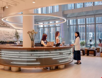 Preview of WeWork - International Media Port Office space for Rent in Xuhui District
