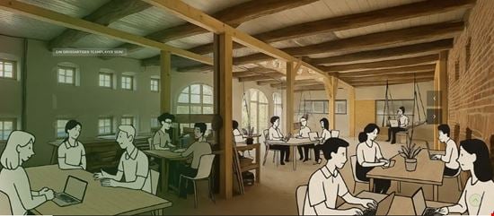 Preview of Hof Homann Office space for Rent in Laer