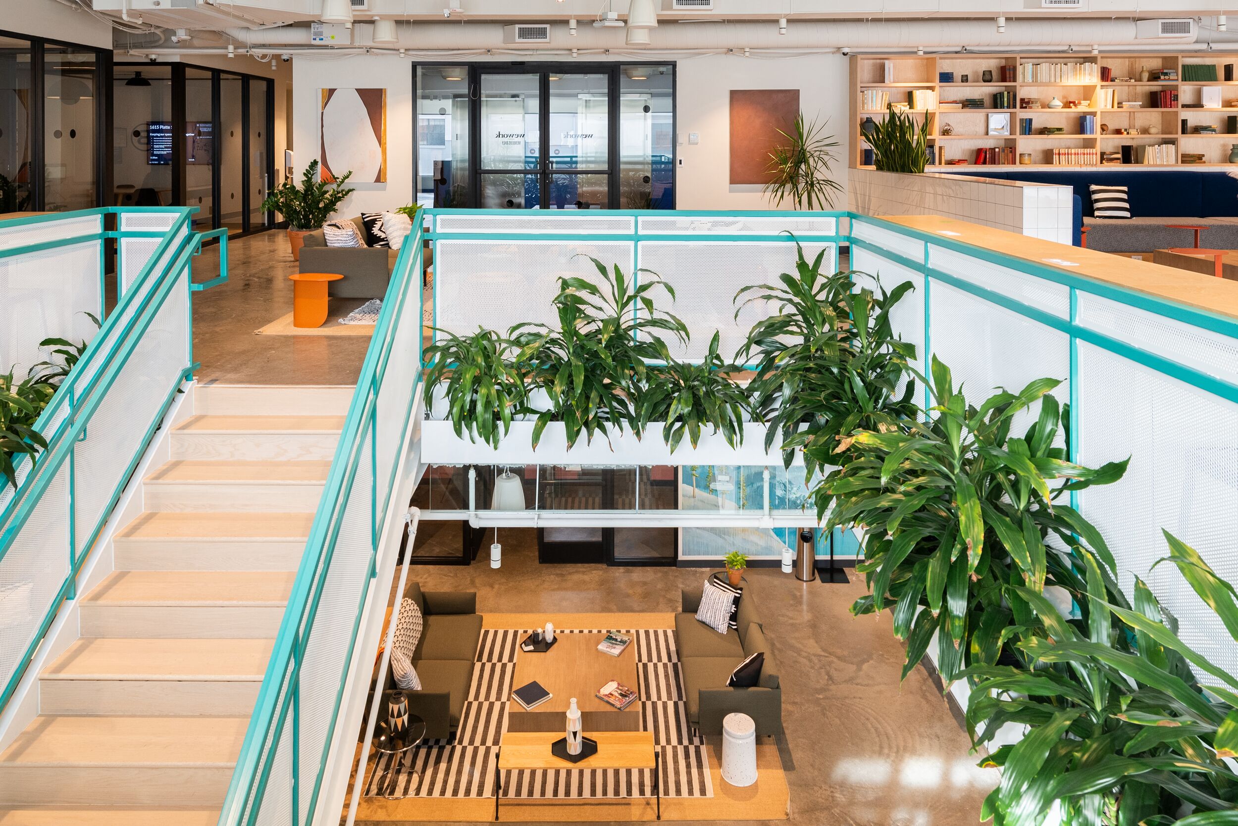 Shared workspaces at WeWork - The Circa Building | CoworkingCafe