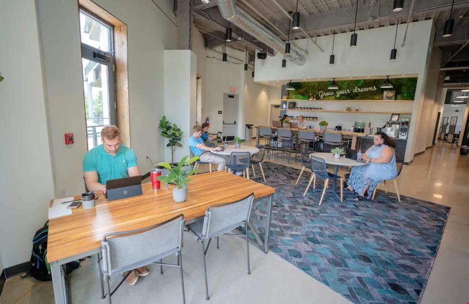 Brick House Blue: Bridge Park The Loop