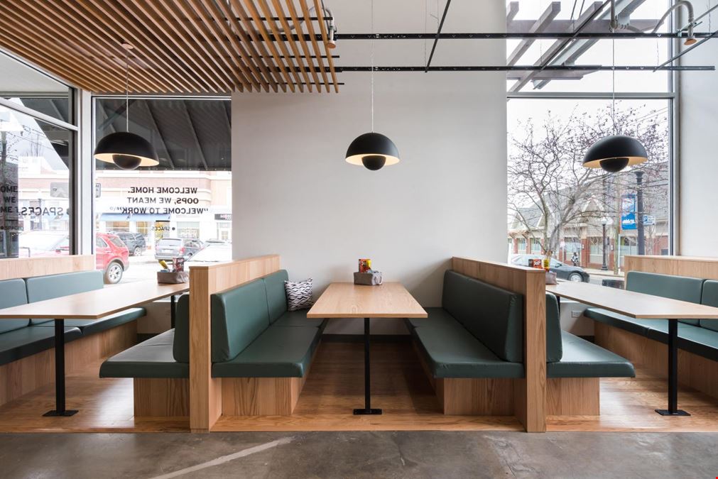 Spaces Blue Back Square